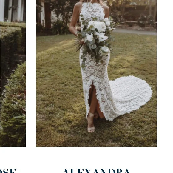 Grace loves lace Alexandra wedding dress